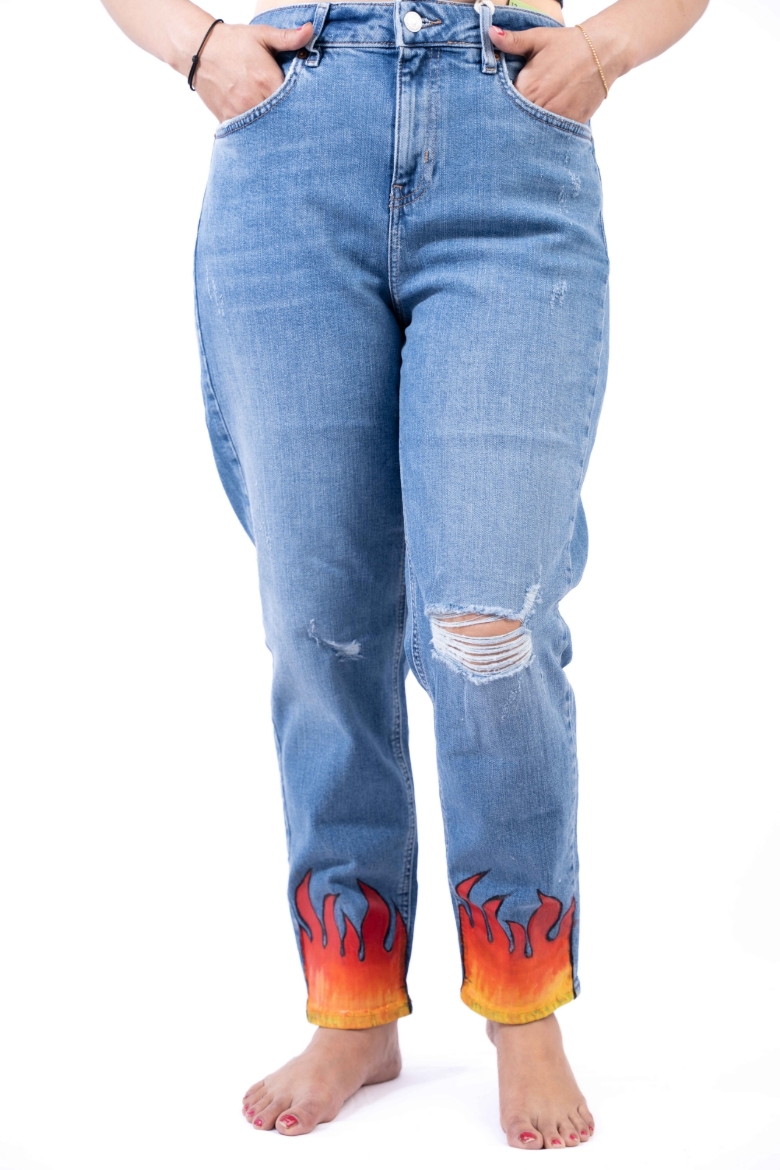 Picture of High Ankle Jeans