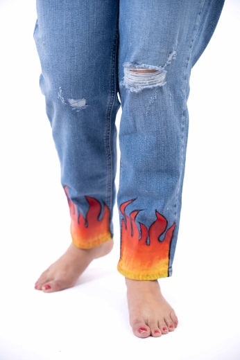 Picture of High Ankle Jeans