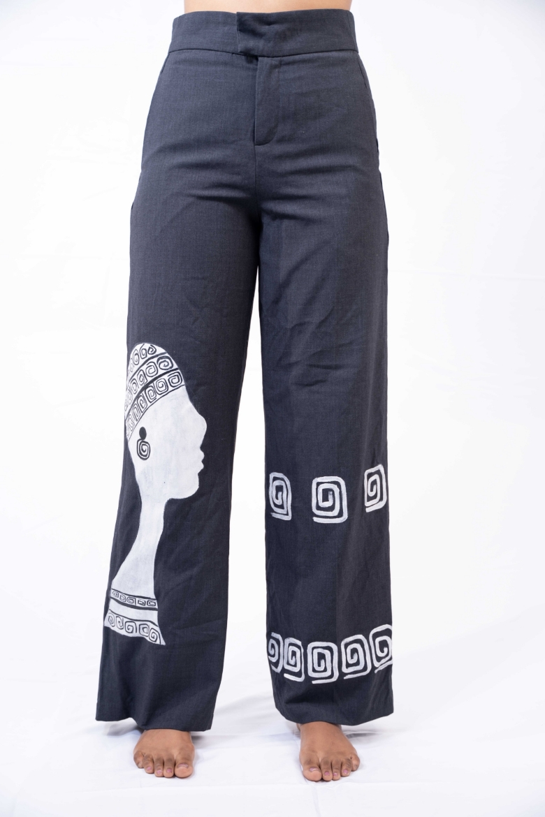 Picture of Casual Pants  with African design 