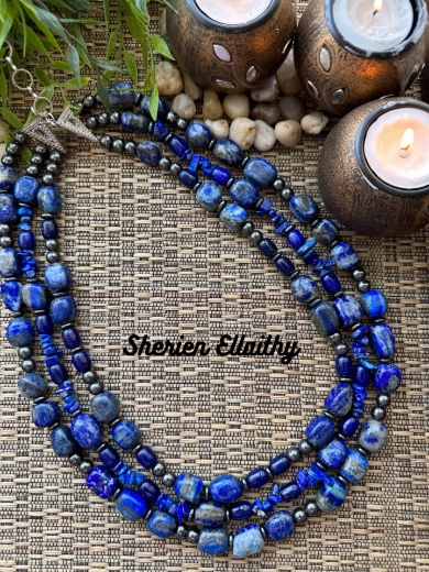 Picture of Handmade necklace With natural stones 