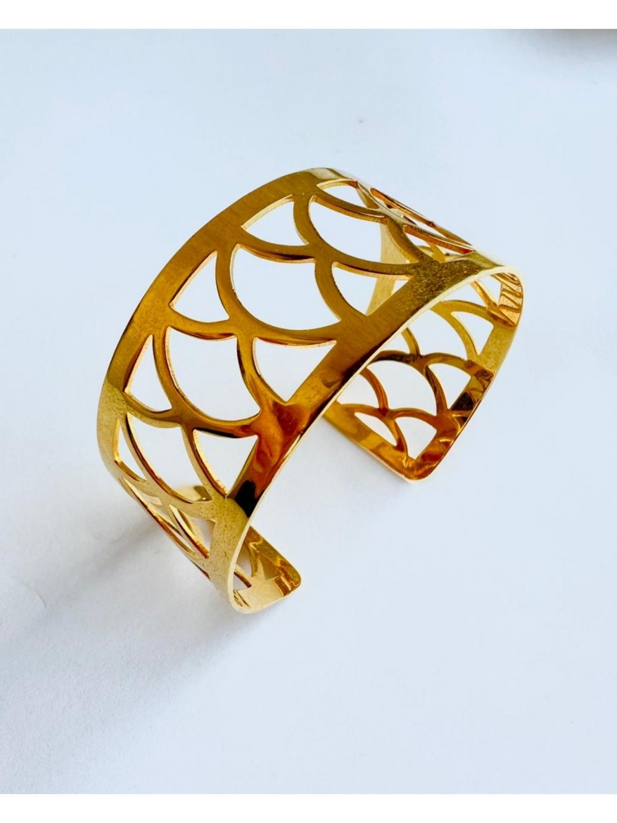 Picture of handcuff brass - gold plated 