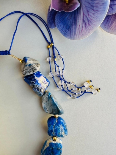 Picture of Handmade necklace With natural stones 