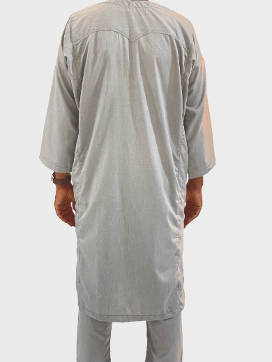 Picture of Ala Allah Grey plain back with Two pockets