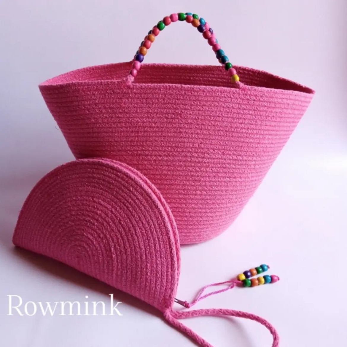 Picture of handcraft Spanish cotton bag  