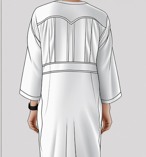 Picture of Ala Allah Off-White traditional with Two pockets