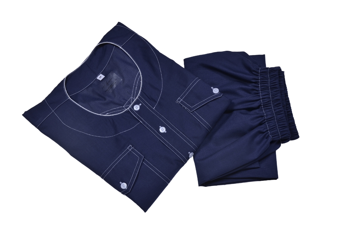 Picture of Ala Allah Navy Blue traditional with Two pockets