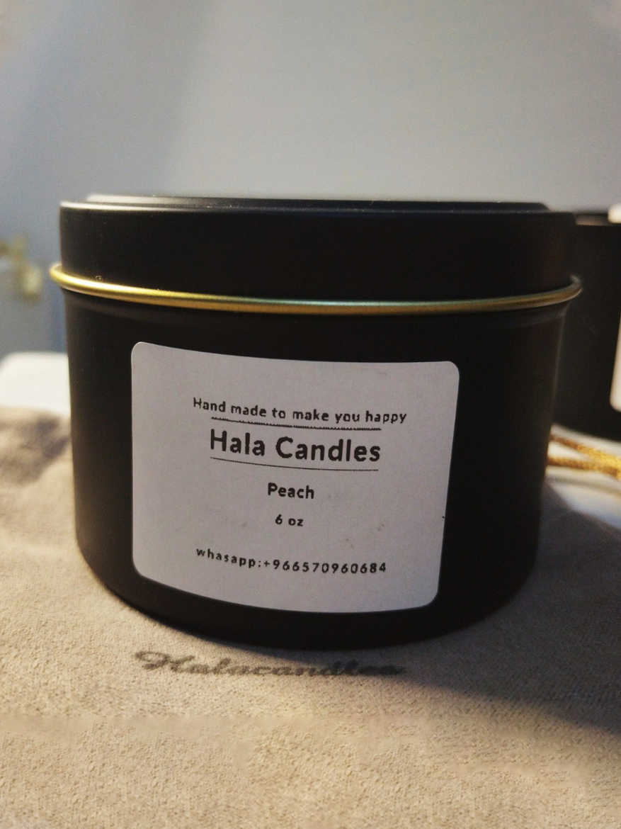 Picture of Peach candle 