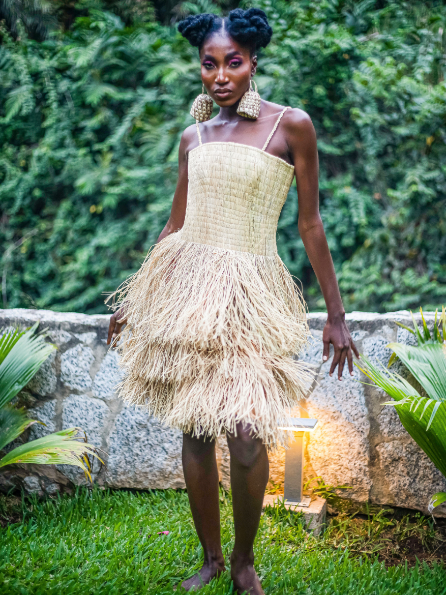 Picture of Numa raffia dress