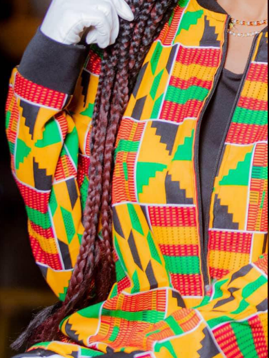 Picture of unisex African jacket- multicolours 