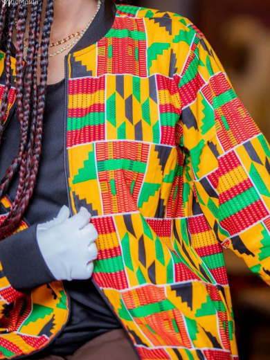 Picture of unisex African jacket- multicolours 