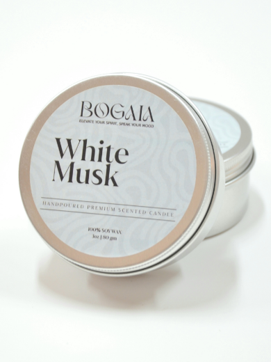 Picture of White Musc candle