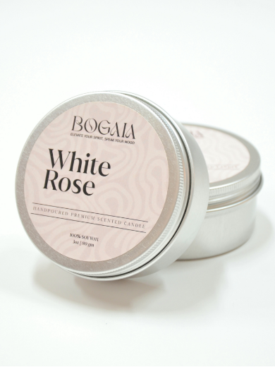 Picture of White Rose candle