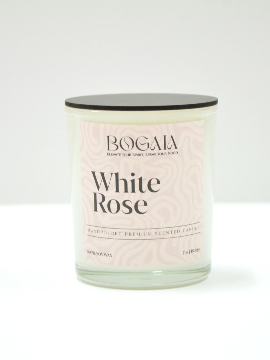 Picture of White Rose candle