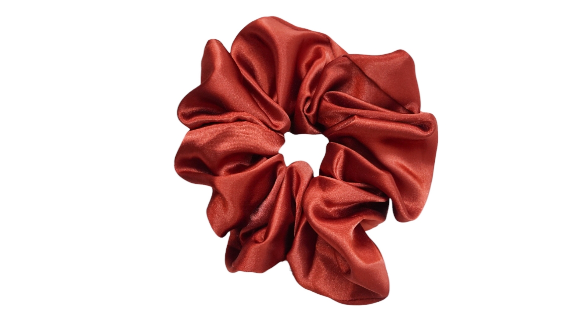 Picture of XL size silk scrunchie