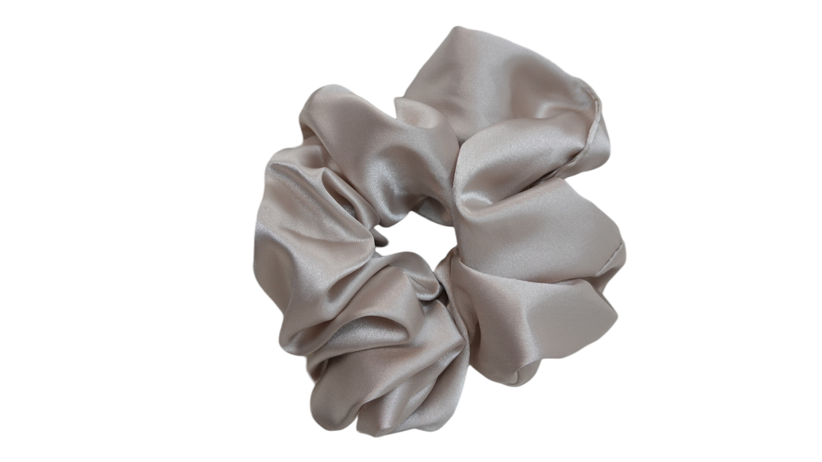 Picture of XL size satin scrunchie