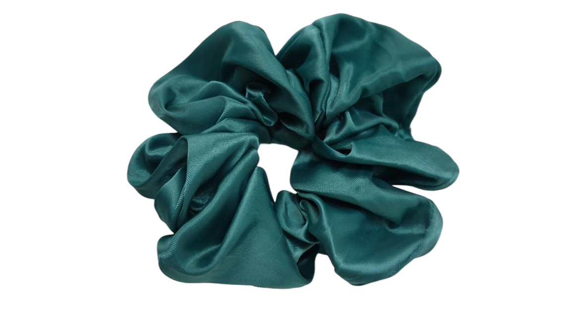 Picture of XL size satin scrunchie