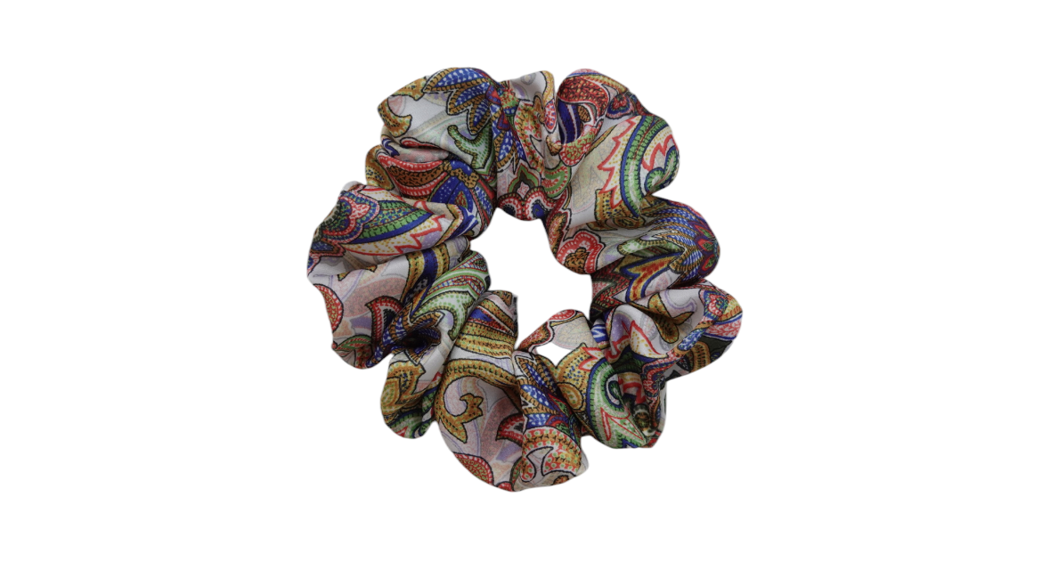 Picture of L size silk scrunchie