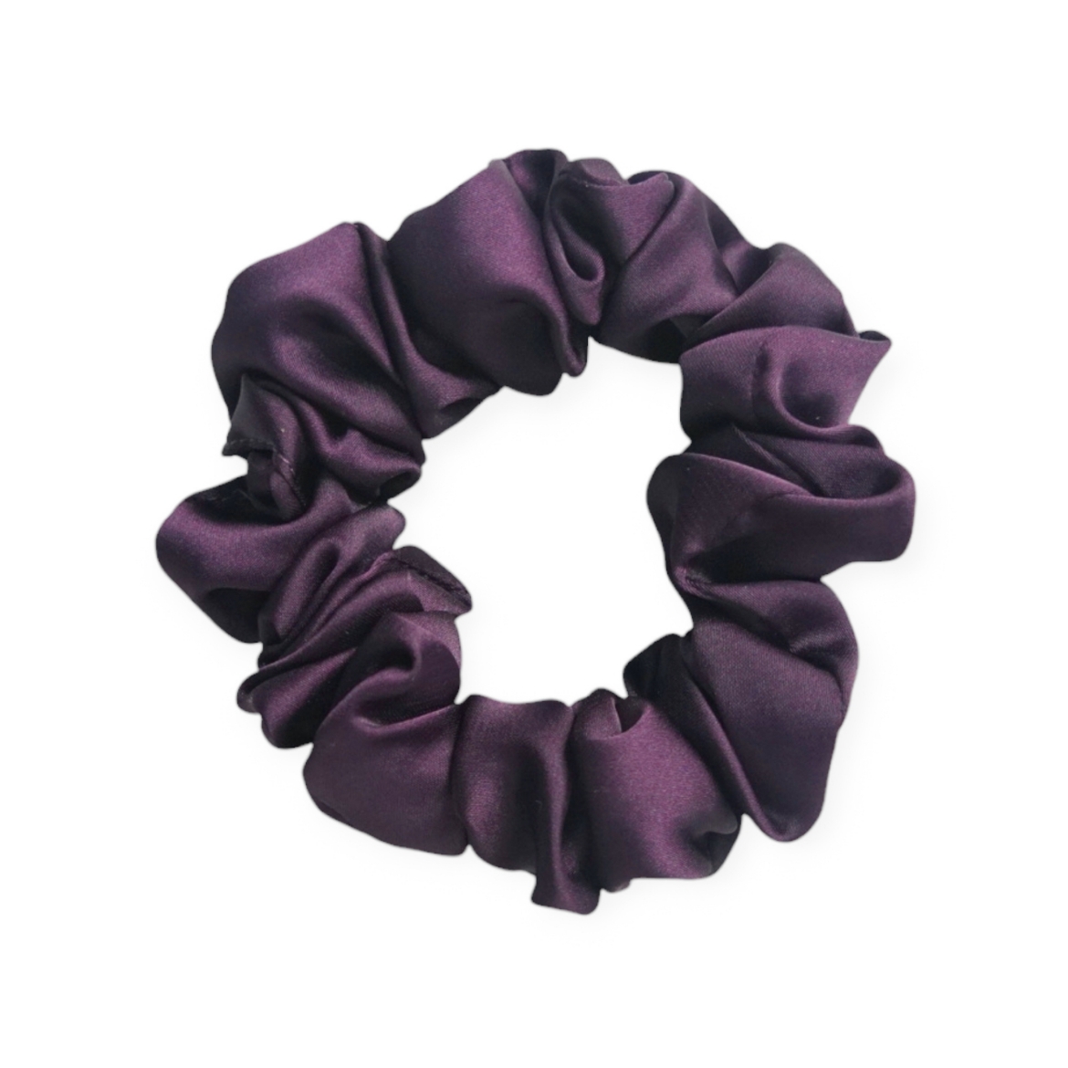 Picture of M size silk scrunchie