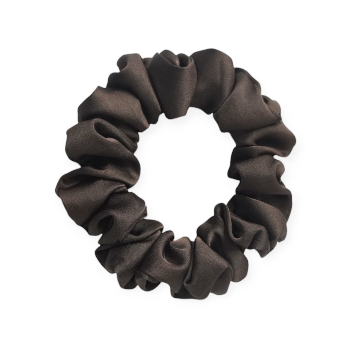 Picture of M size silk scrunchie