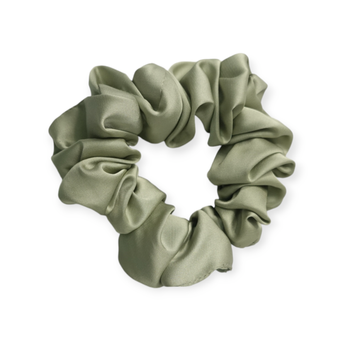 Picture of M size silk scrunchie