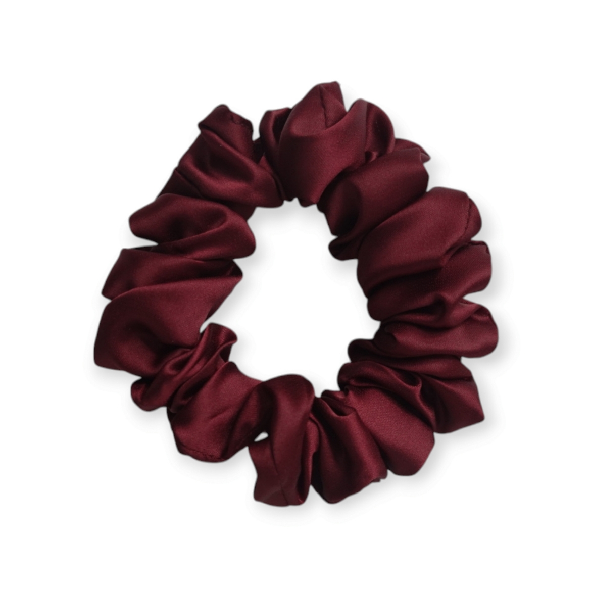 Picture of M size silk scrunchie