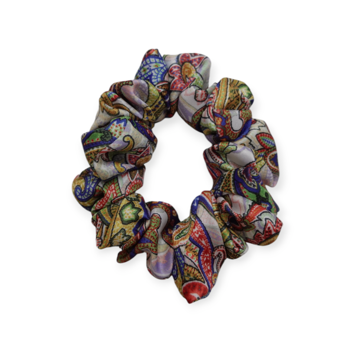 Picture of M size silk scrunchie