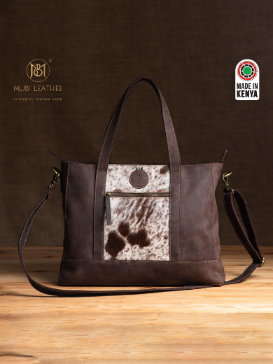 Picture of SAHARA LEATHER TOTE BAG