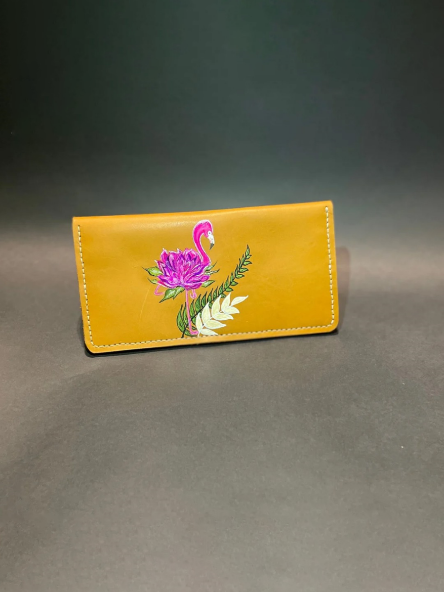 Picture of decorated wallet for her