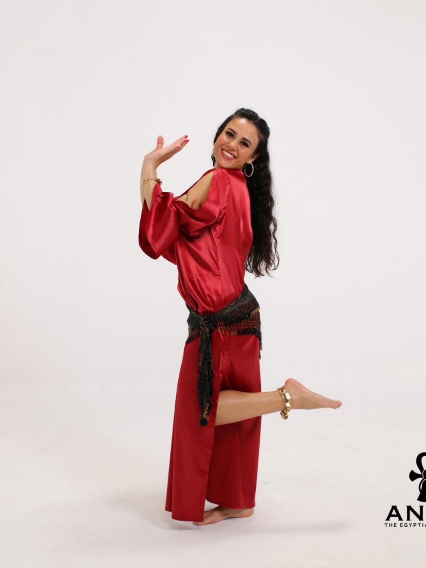 Picture of Dalal -Red brlly dancing outfit
