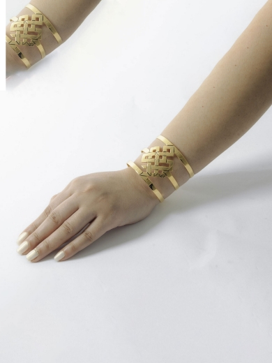 Picture of Aslaal Bracelet Gold Plated