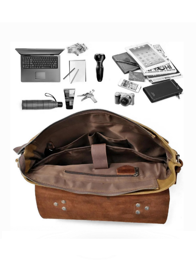 Picture of  Full-Grain Leather Laptop Bag