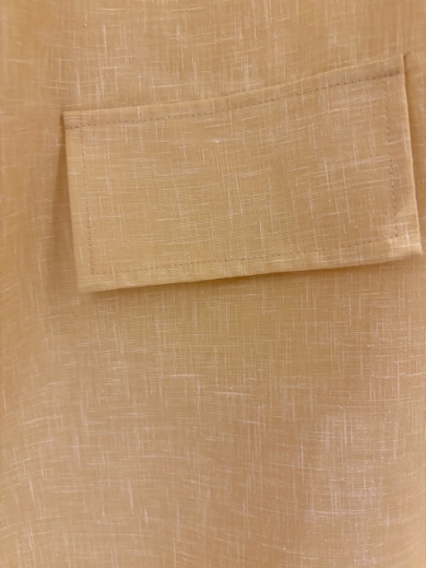 صورة Linen Formal Abaya - with Yalow