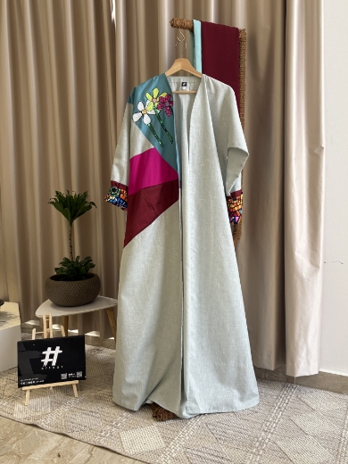صورة Linen Formal Abaya   