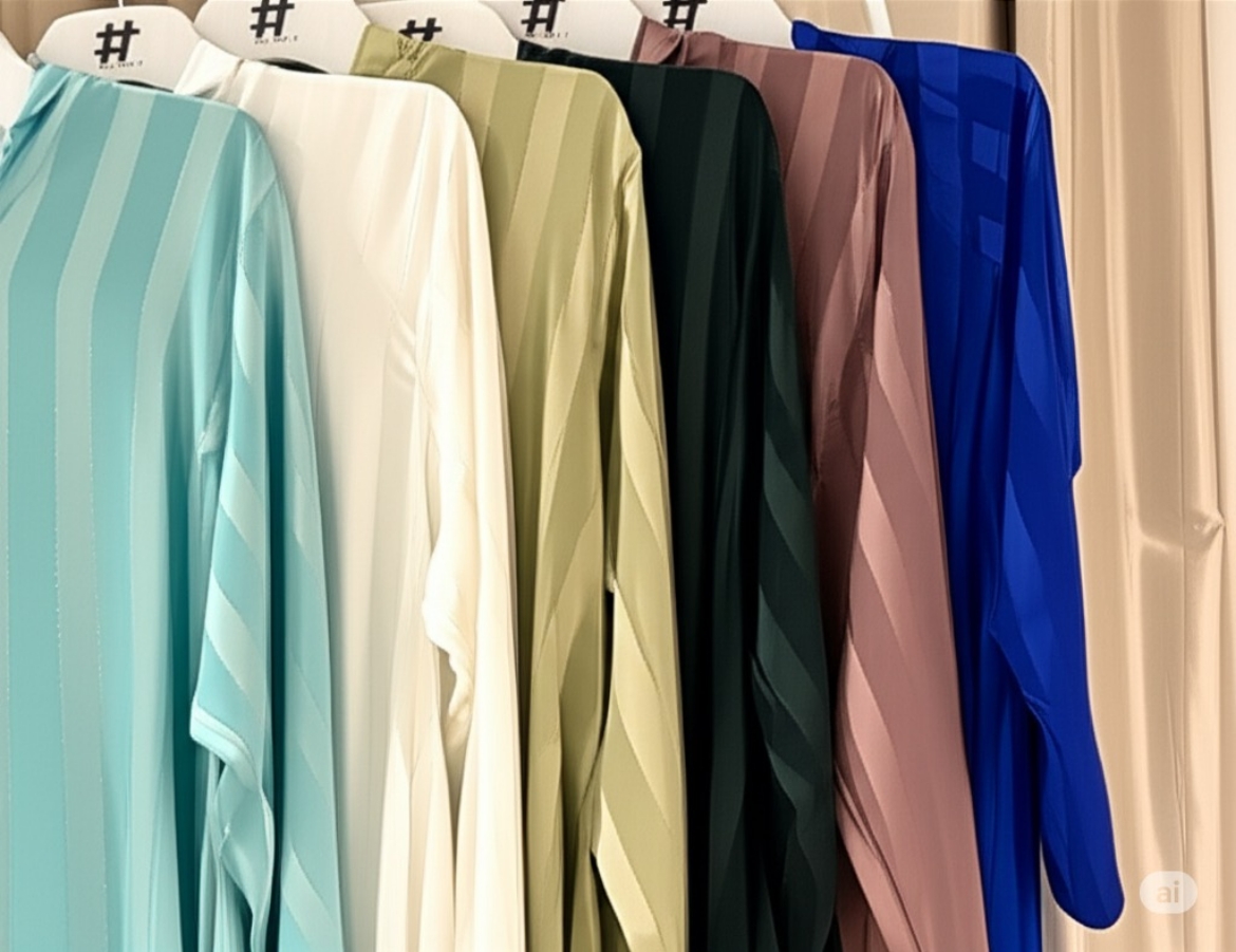 Picture of Abaya satin Marocan style 