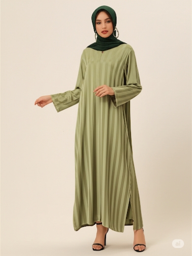 Picture of Abaya satin Marocan style 
