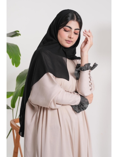 صورة عباية اللاتيه الانسيابية