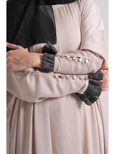 صورة عباية اللاتيه الانسيابية