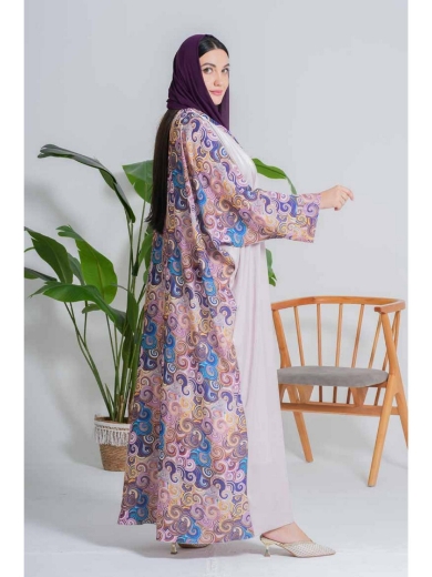 صورة عباءة "ألوان الغروب