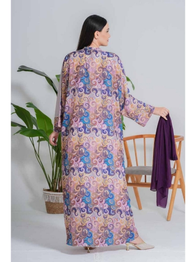 صورة عباءة "ألوان الغروب