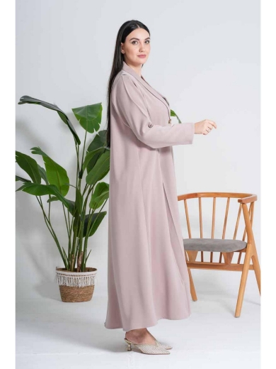 Picture of The Tailored Lapel Coat Dress/Abaya