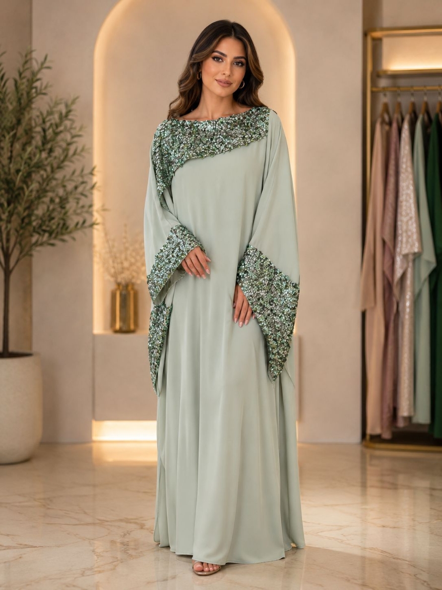 صورة Divv lightgreen dress